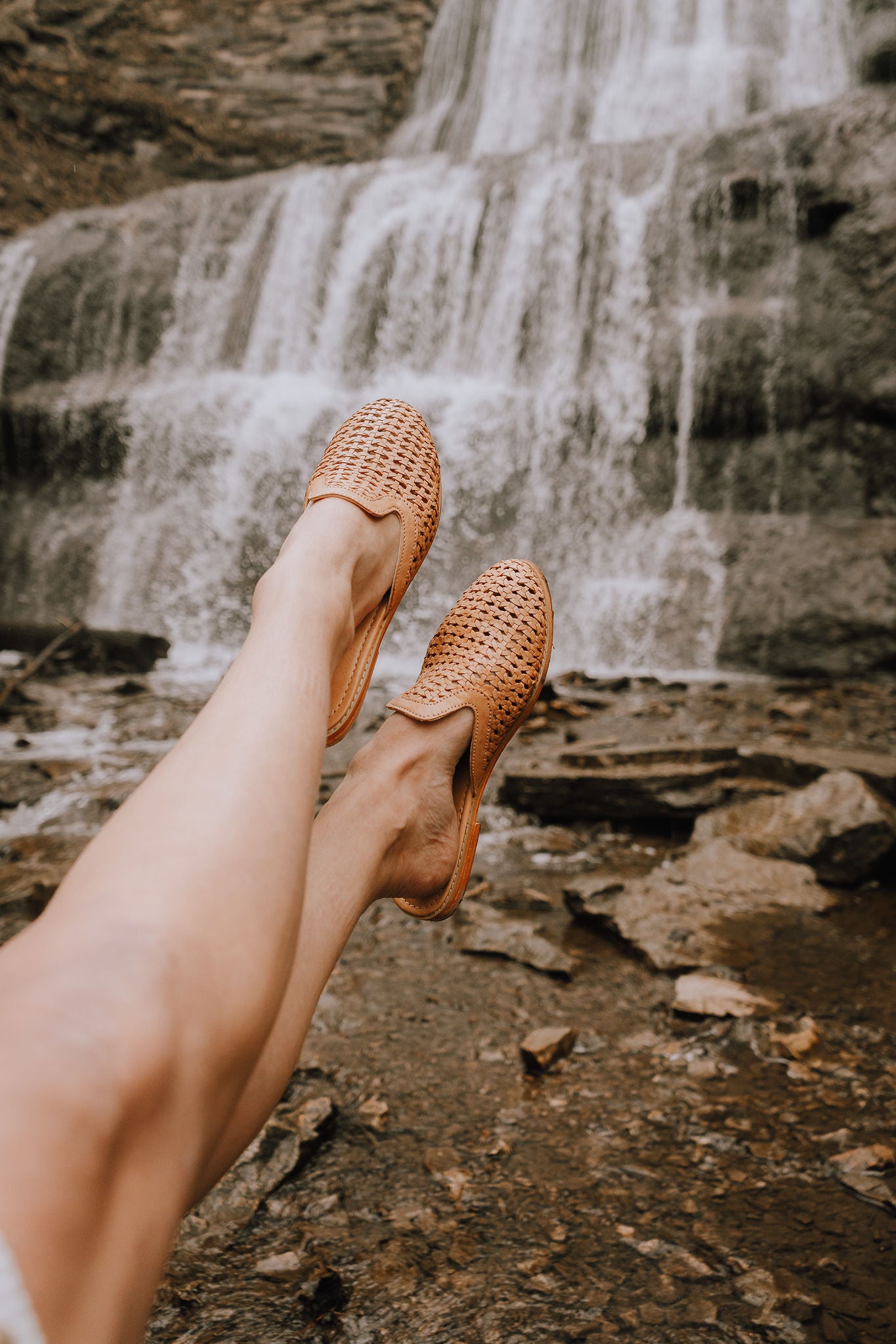 Trini Slip On Mule -Tan