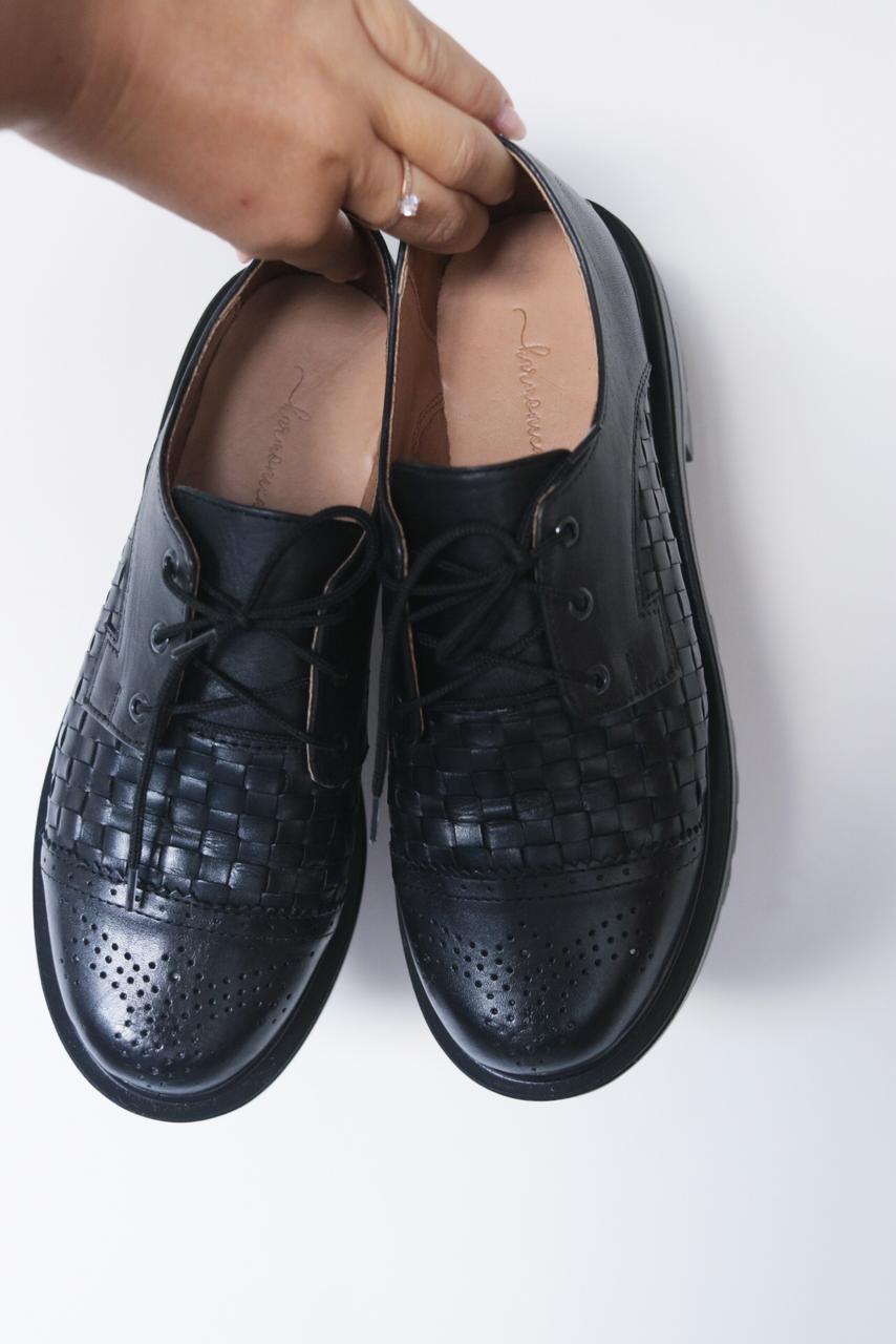 PRE-ORDER New Tati Oxfords - True Black