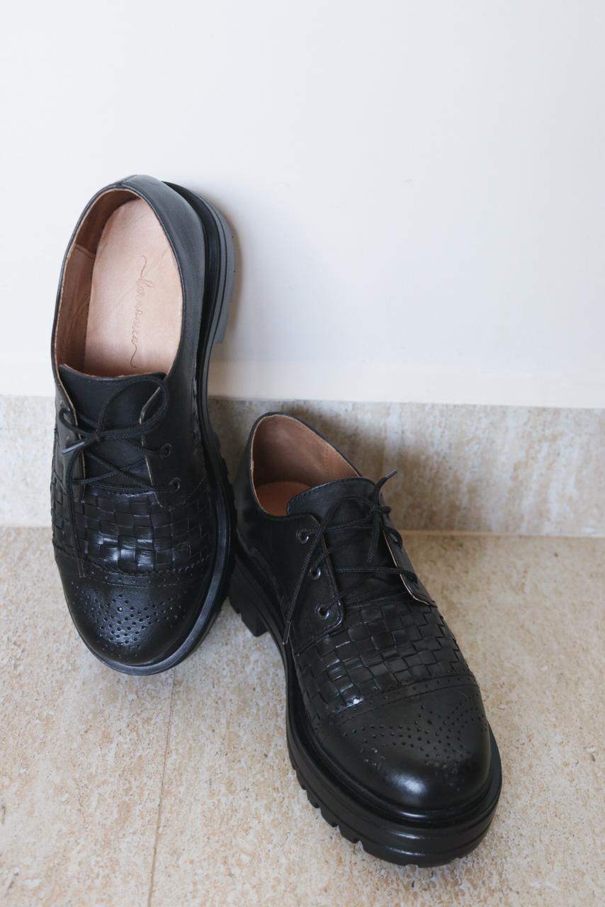 PRE-ORDER New Tati Oxfords - True Black