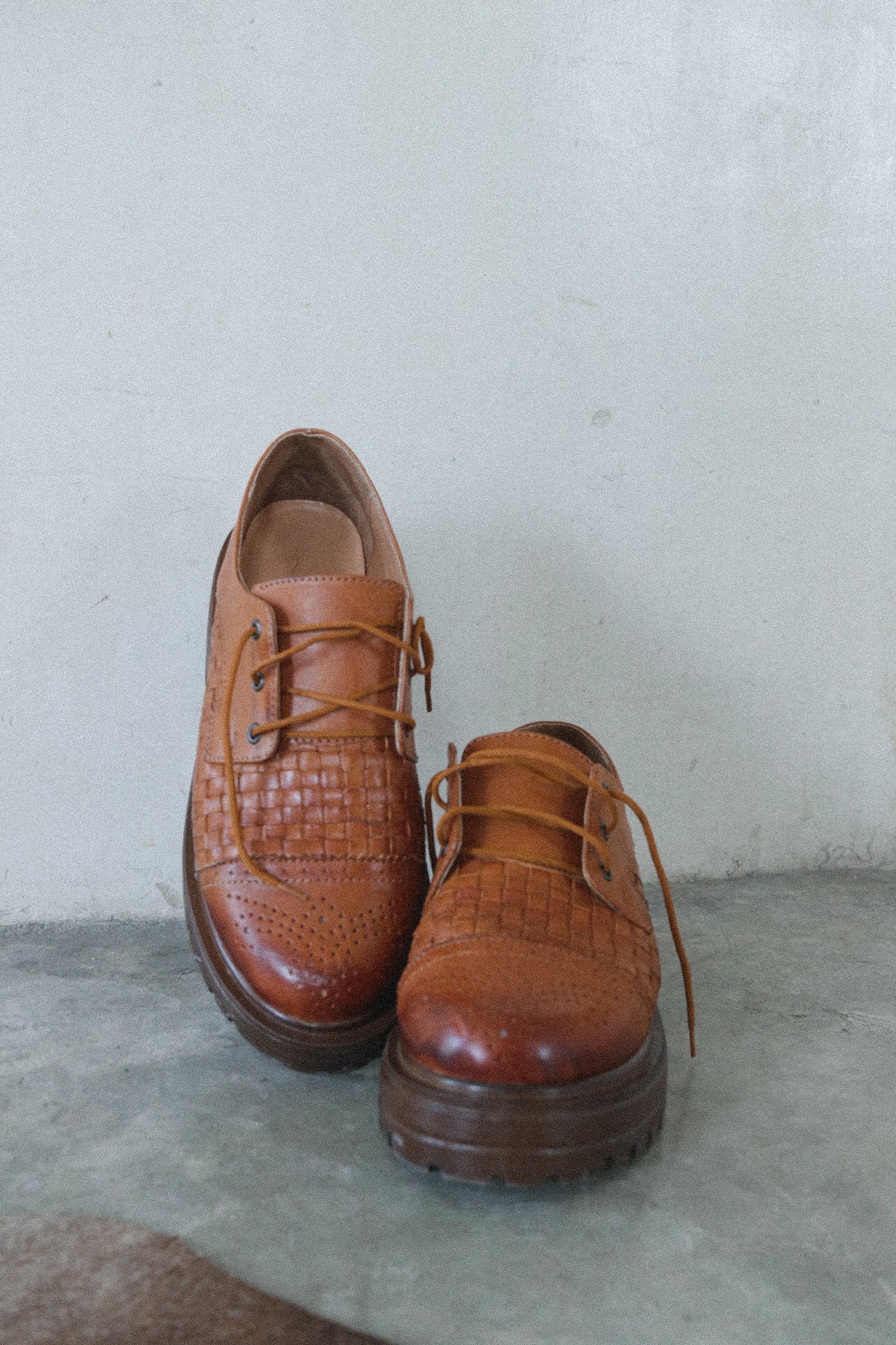 Tati Oxfords - Cognac
