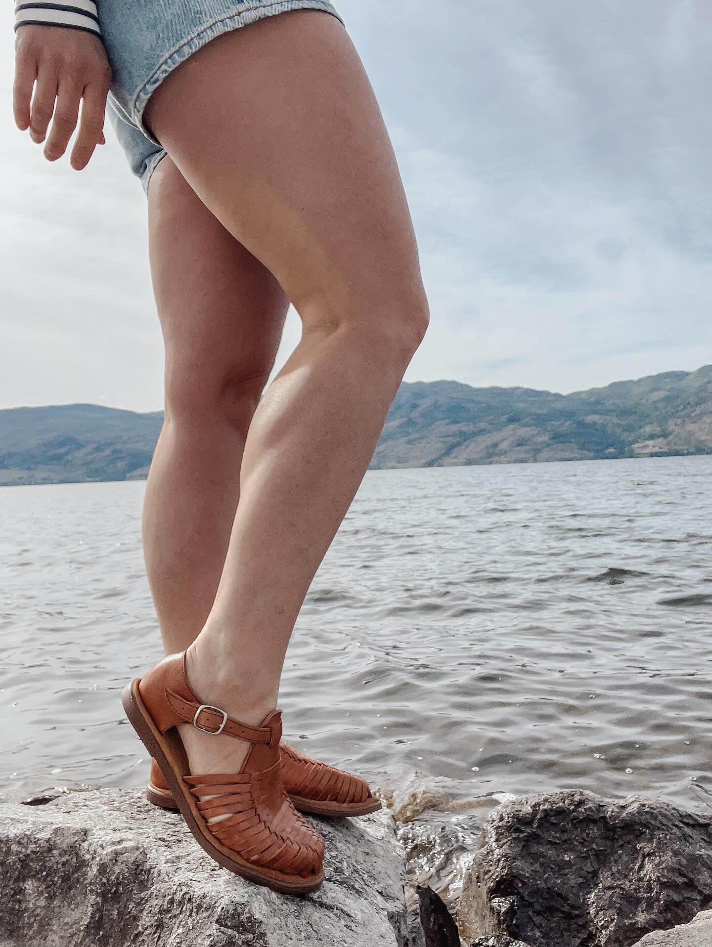 Alba - Mary Jane Strap Huarache - Harmonica