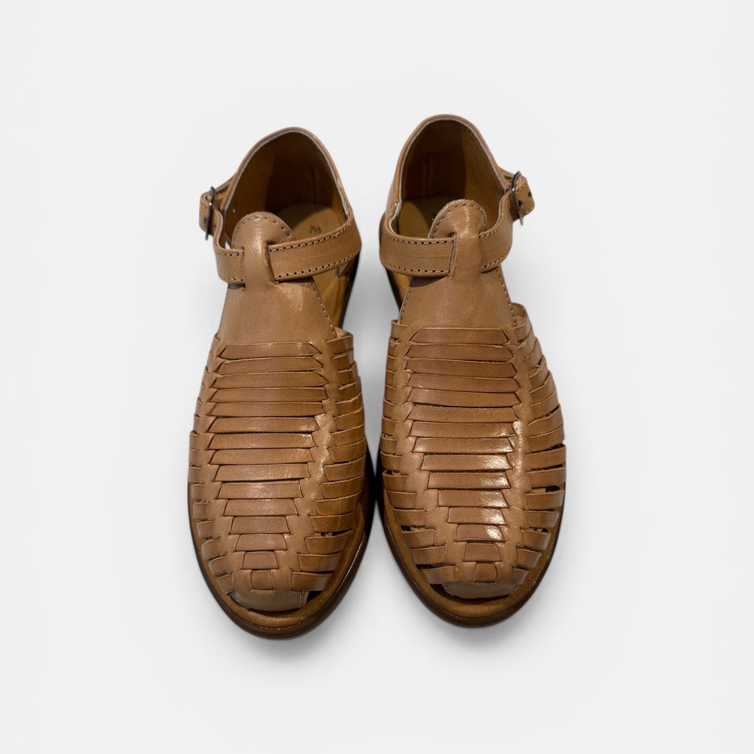 Alba - Mary Jane Strap Huarache - Tan - Harmonica