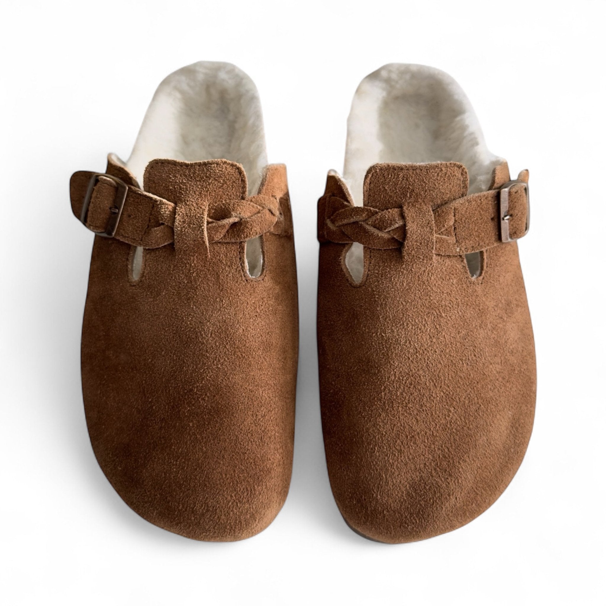 NEW! Brisa - Shearling Clog - Harmonica
