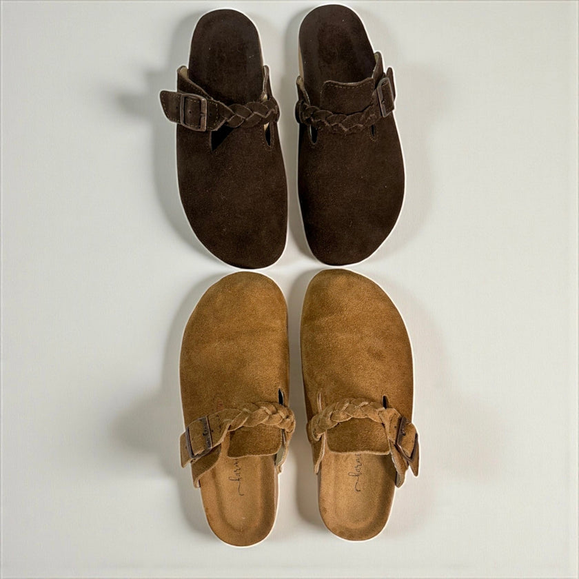 NEW! Brisa - Suede Clog - Harmonica