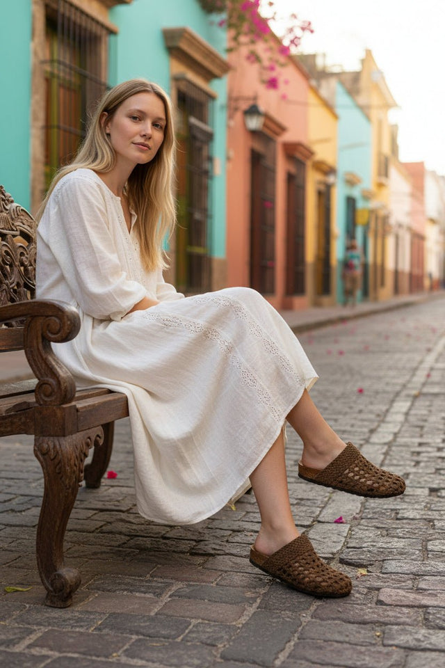 NEW! Sayulita Breeze Weave Slides - Harmonica