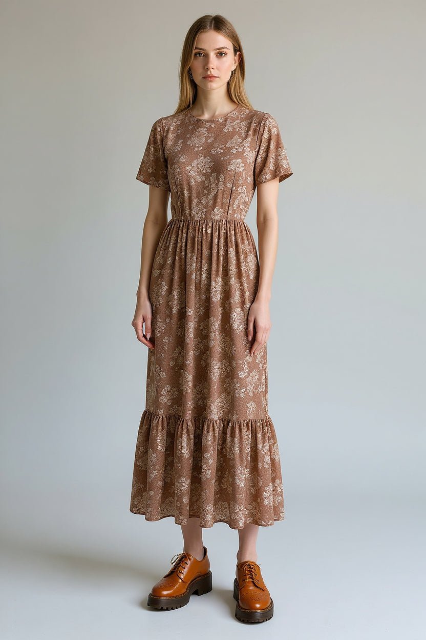 Tati Oxfords - Cognac - Harmonica