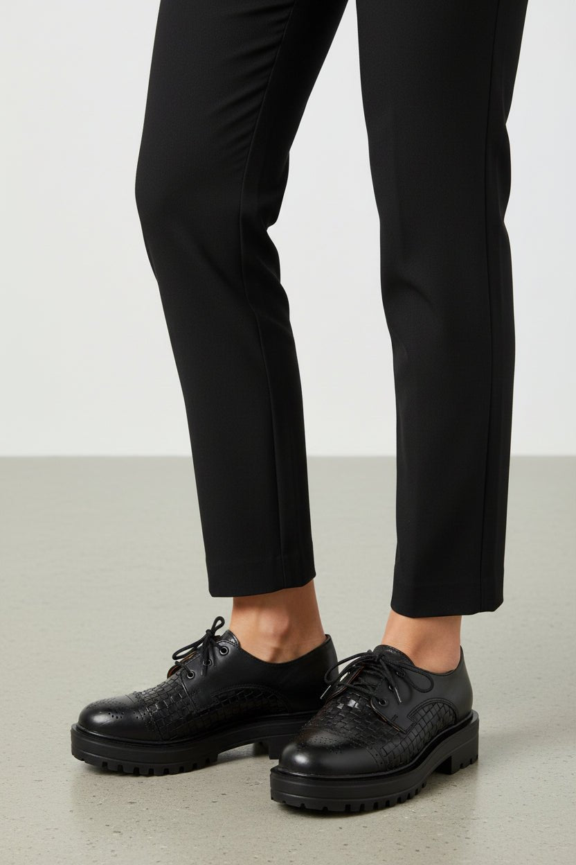 Tati Oxfords - True Black - Harmonica