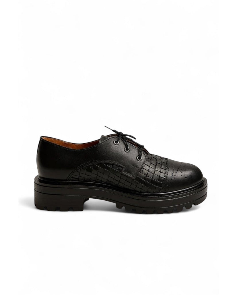 Tati Oxfords - True Black - Harmonica