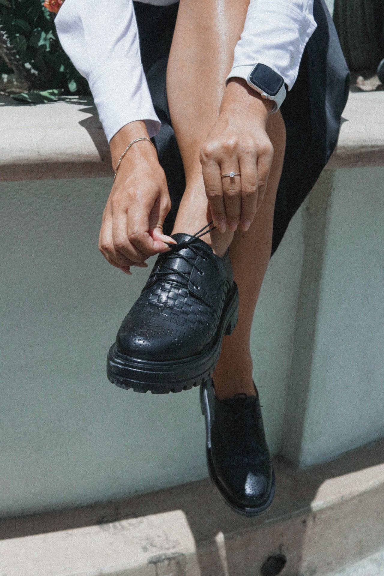 Tati Oxfords - True Black - Harmonica