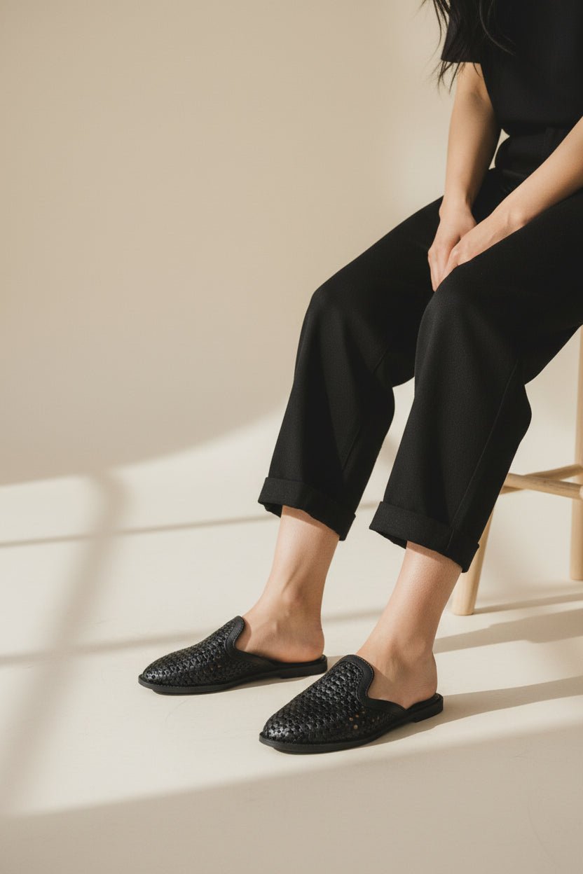 Trini Mule – Noir