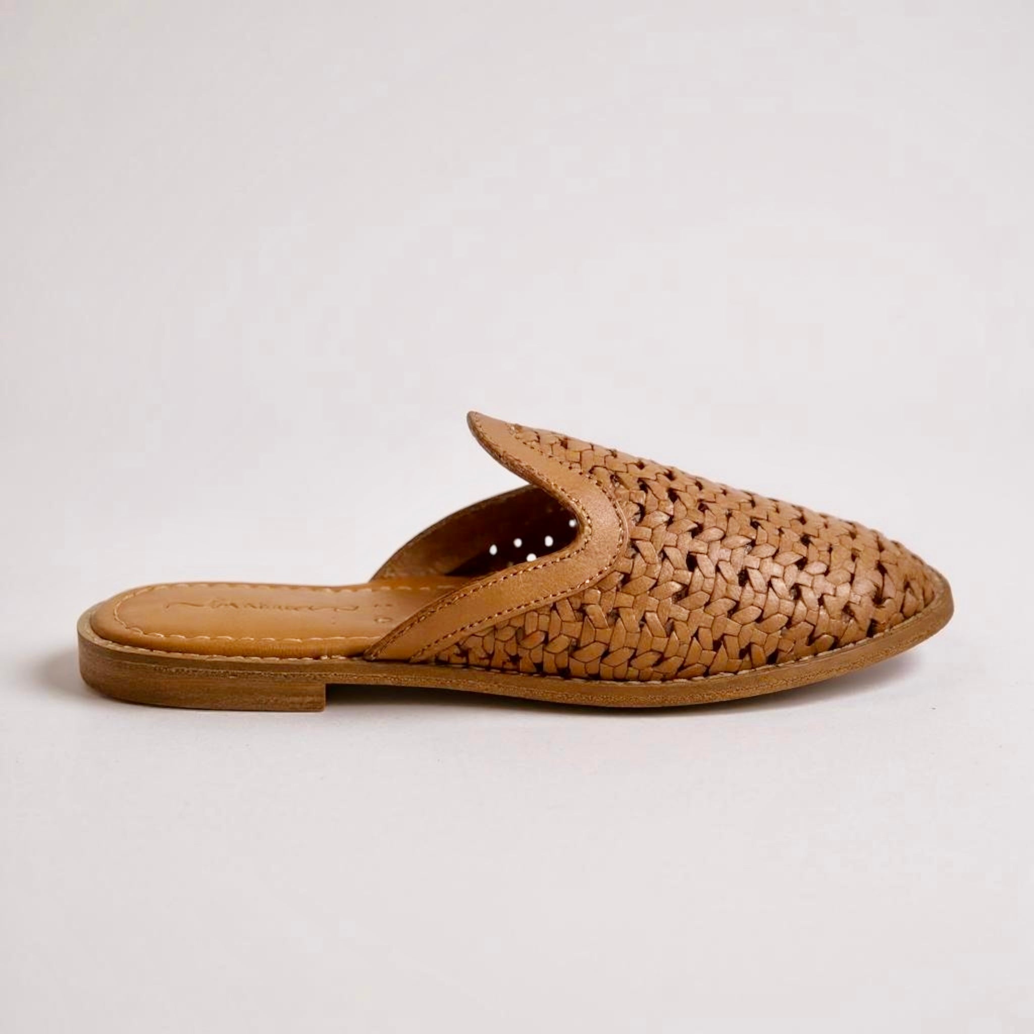 Trini Slip On Mule - Tan - Harmonica