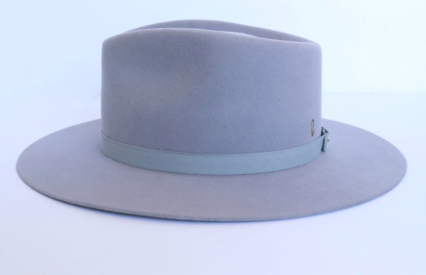 Lola Fedora Hat | Winter Grey - Harmonica