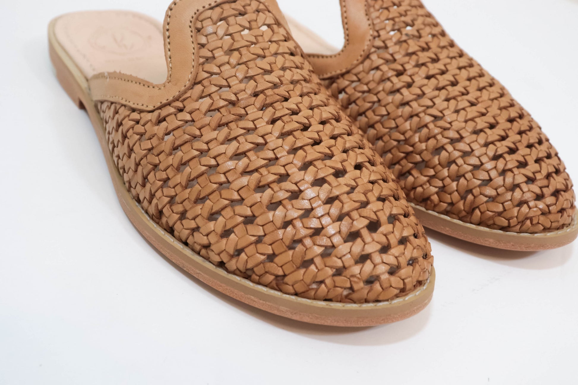 Trini Slip On Mule -Tan - Harmonica