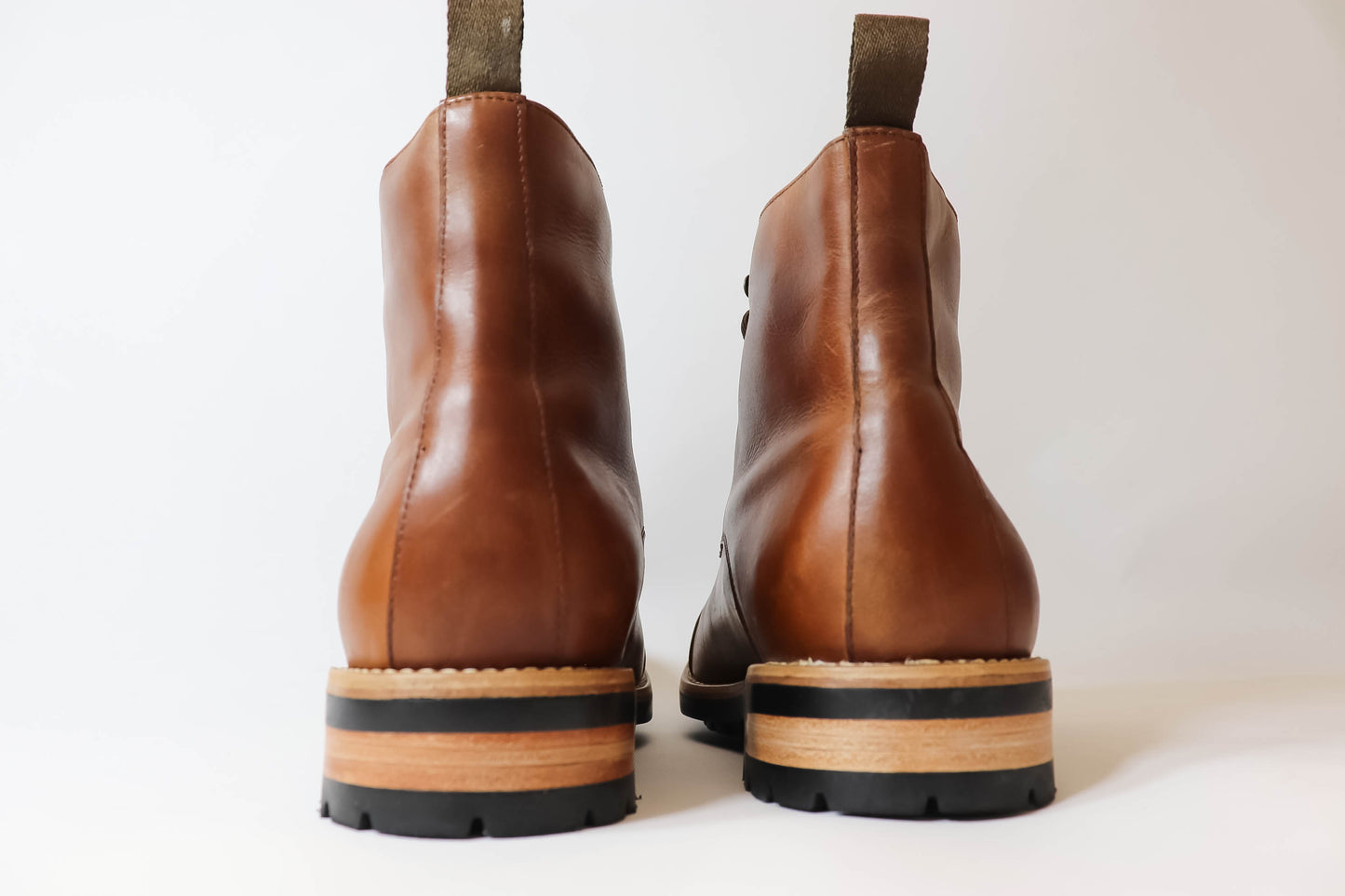 Don Carlo Lace Up Boots - Brown - Harmonica