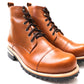 Don Carlo Lace Up Boots - Brown - Harmonica