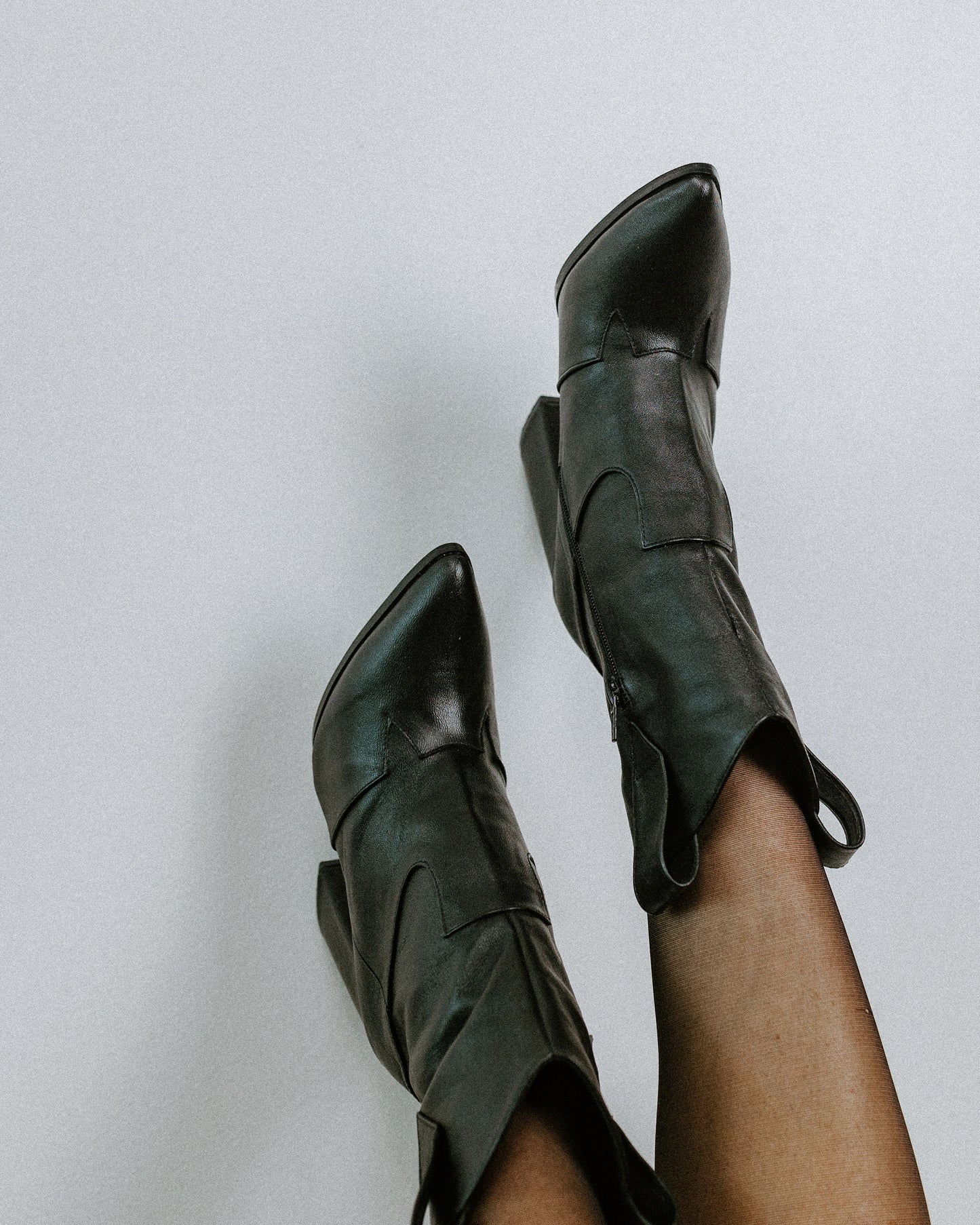Lili Ankle Boots - True Black - Harmonica