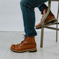 Don Carlo Lace Up Boots - Brown - Harmonica