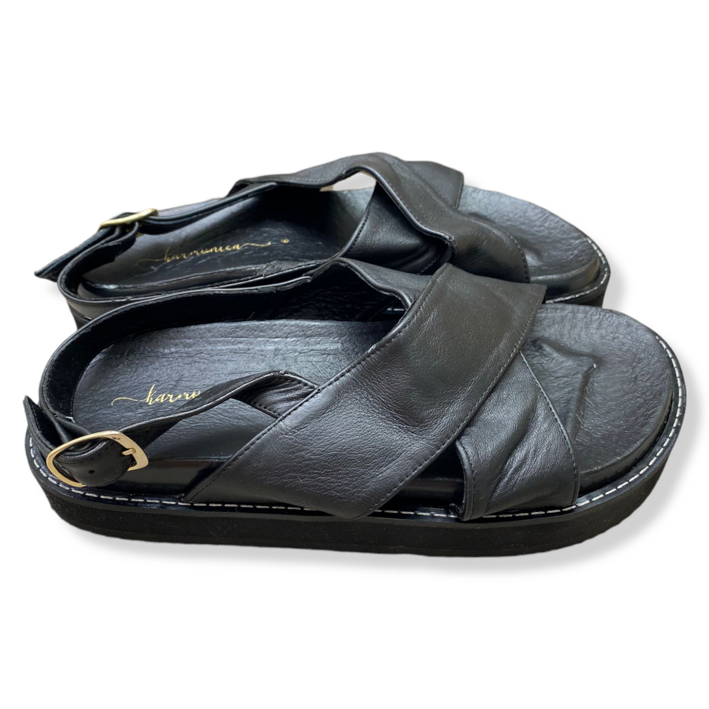 Tulum Sandals - Black - Harmonica