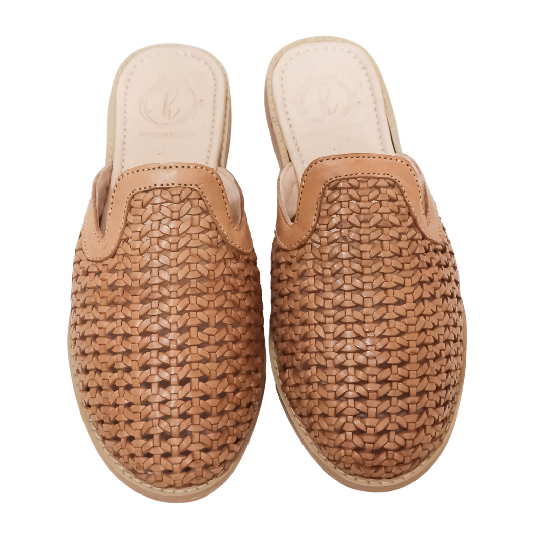 Trini Slip On Mule -Tan - Harmonica