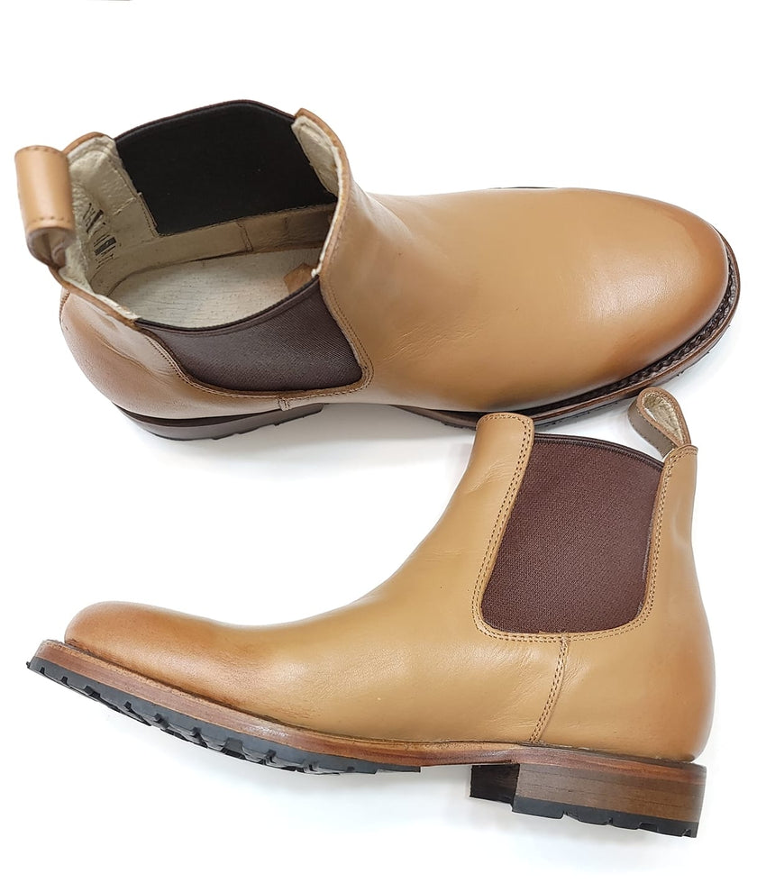 Martina Chelsea Boot - Camel - Harmonica