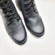 MEN Collection - Don Carlo Lace Up Boots - Black Matte - Harmonica