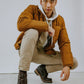MEN Collection - Don Carlo Lace Up Boots - Brown Matte - Harmonica