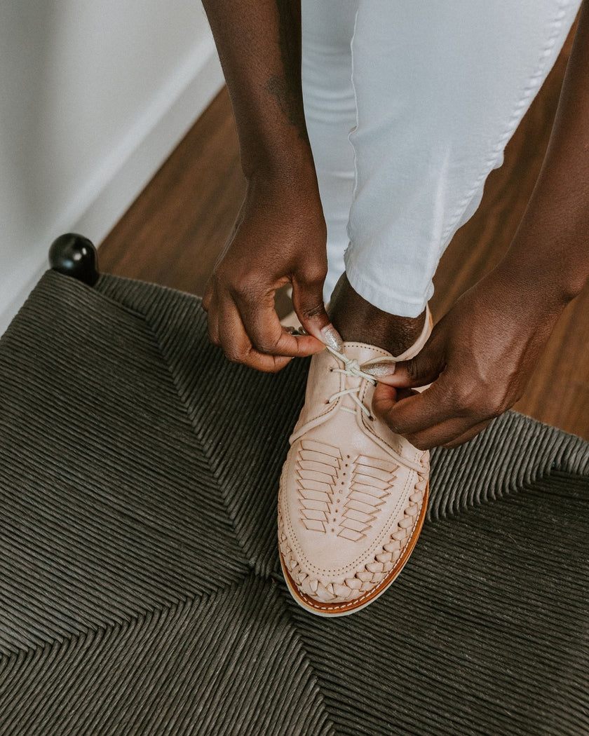 Tati Oxfords - Pale Pink - Harmonica