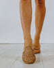 Trini Slip On Mule - Tan - Harmonica