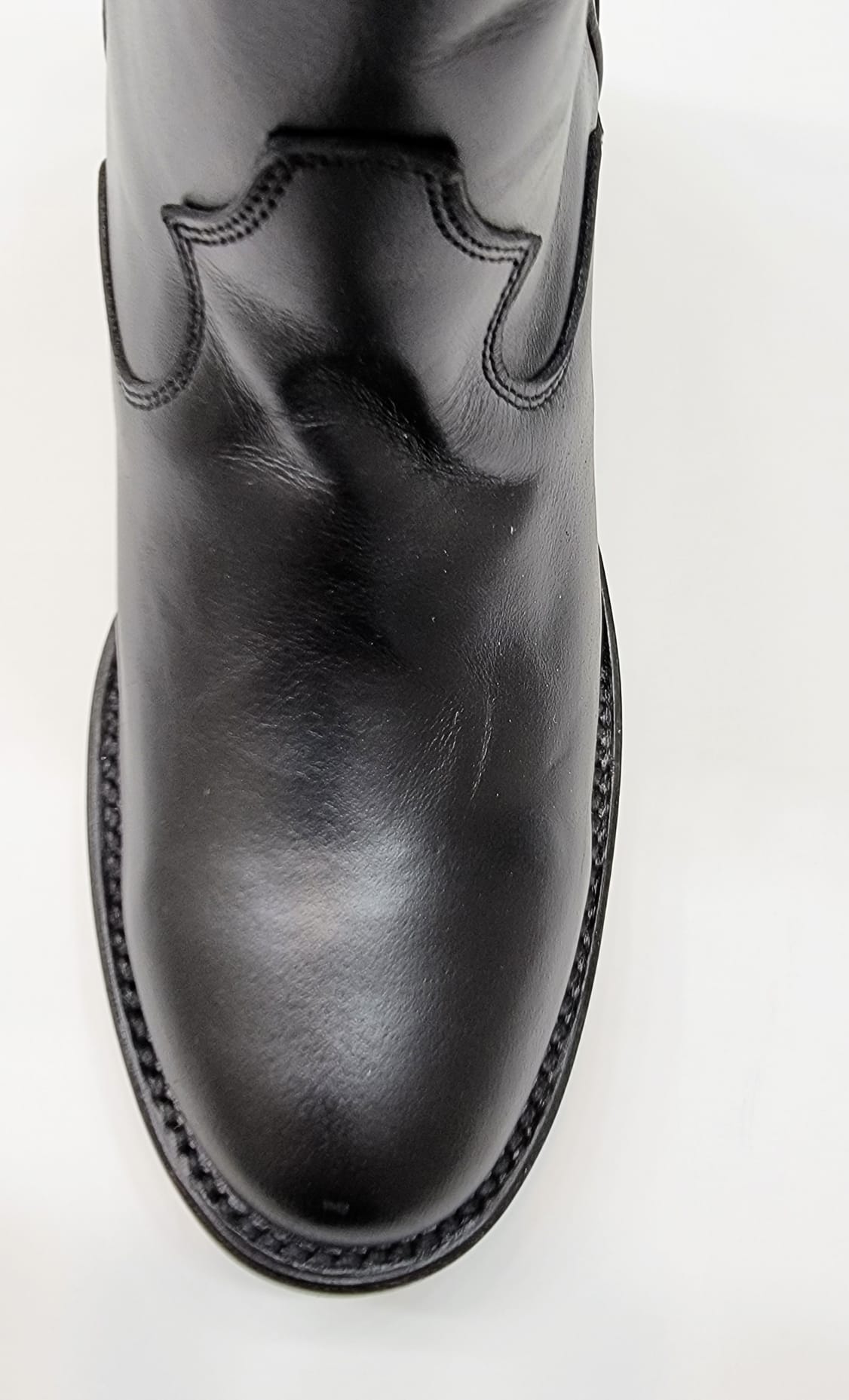 Victoria Cowgirl Bootie - Jet Black - Harmonica