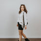 Victoria Cowgirl Bootie - Jet Black - Harmonica